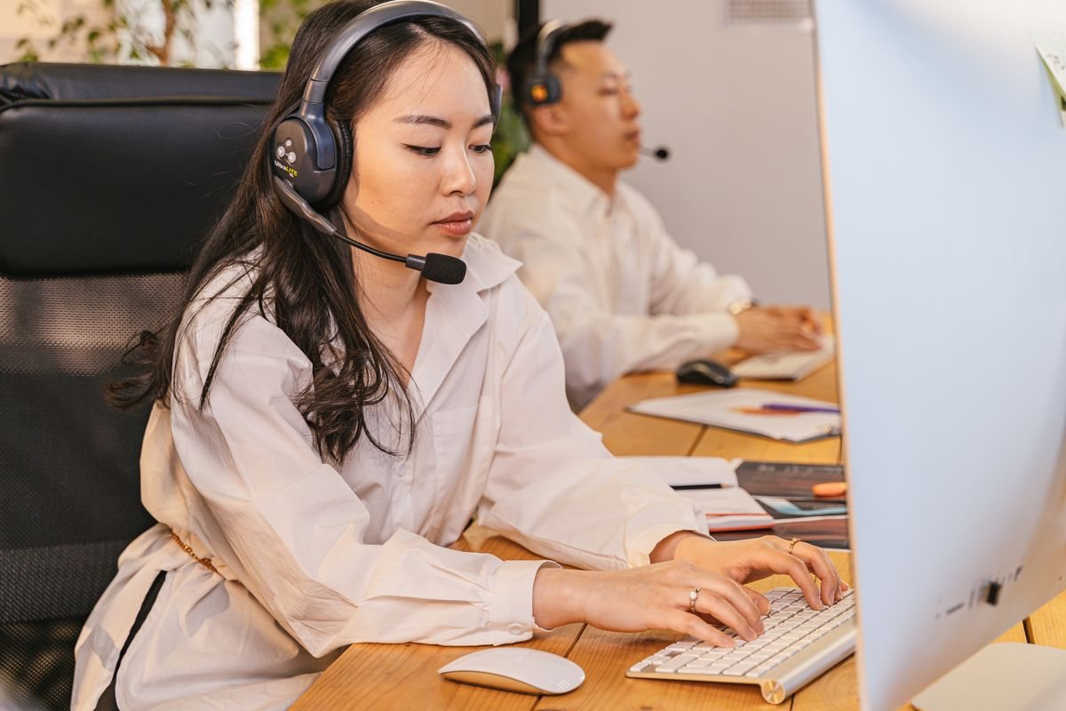People working together