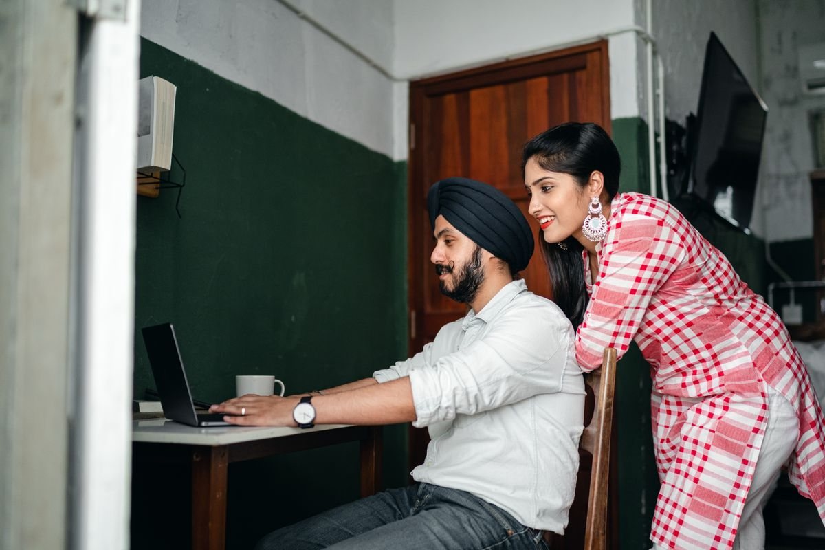 People working together